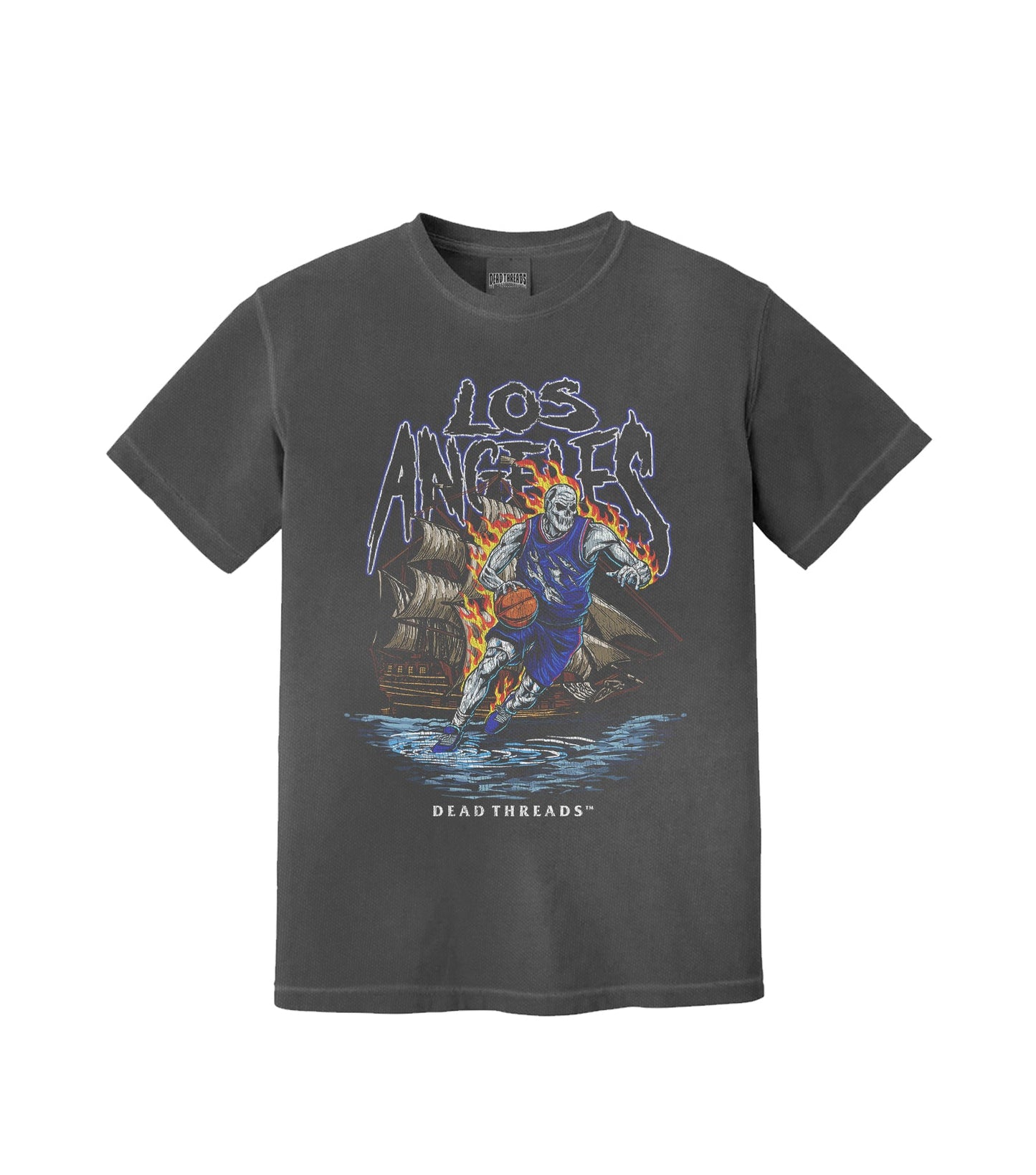 LOS ANGELES BASKETBALL v2 – T-Shirt – Dead Threads Apparel