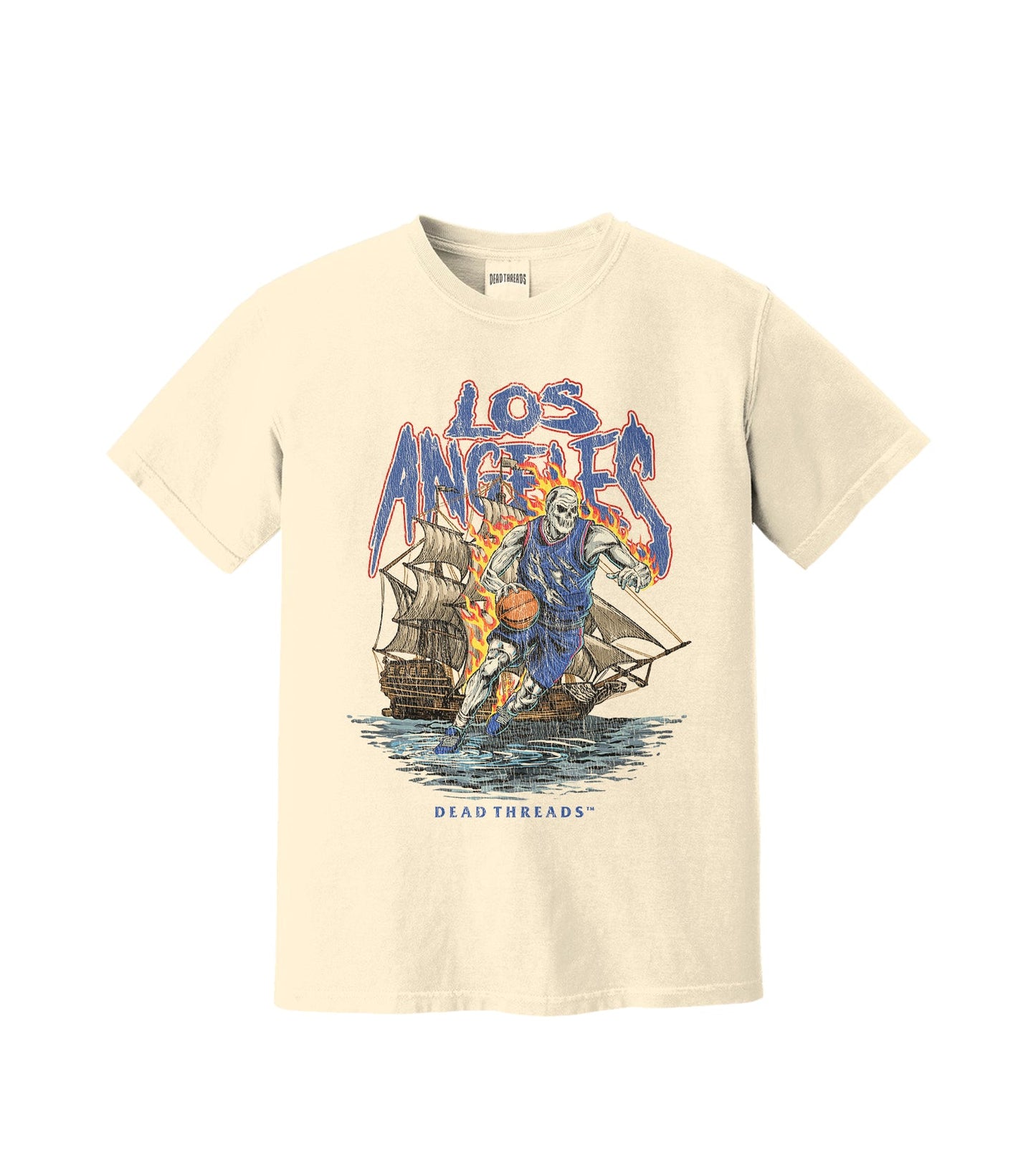 LOS ANGELES BASKETBALL v2 – T-Shirt – Dead Threads Apparel