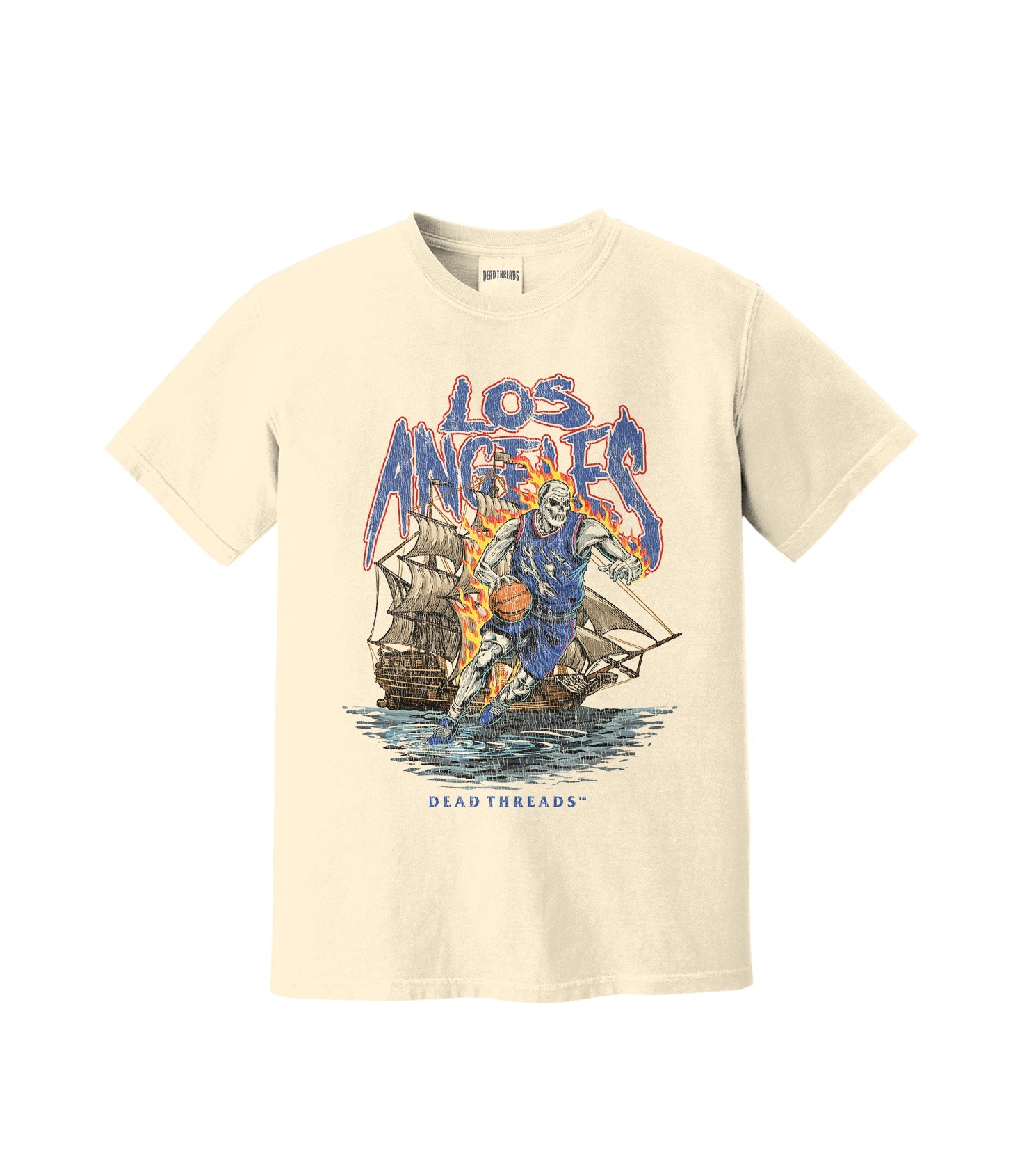 LOS ANGELES BASKETBALL v2 – T-Shirt – Dead Threads Apparel