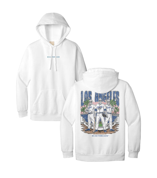 LOS ANGELES "BLUE" BASEBALL - “DT ESSENTIAL" HOODIE – Hoodie – Dead Threads Apparel