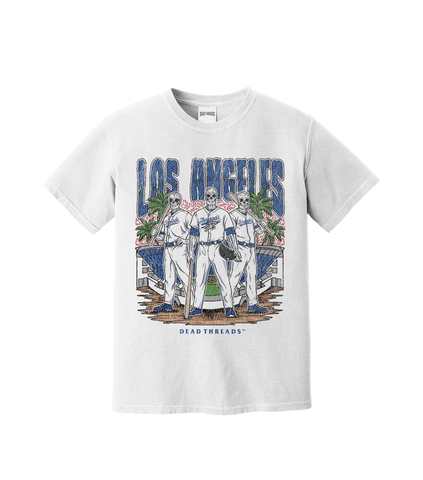 LOS ANGELES "BLUE" BASEBALL – T-Shirt – Dead Threads Apparel