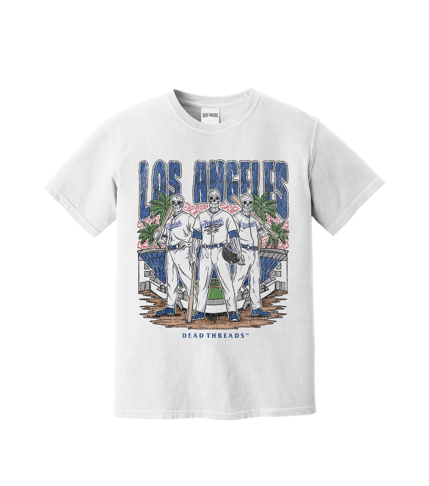 LOS ANGELES "BLUE" BASEBALL – T-Shirt – Dead Threads Apparel