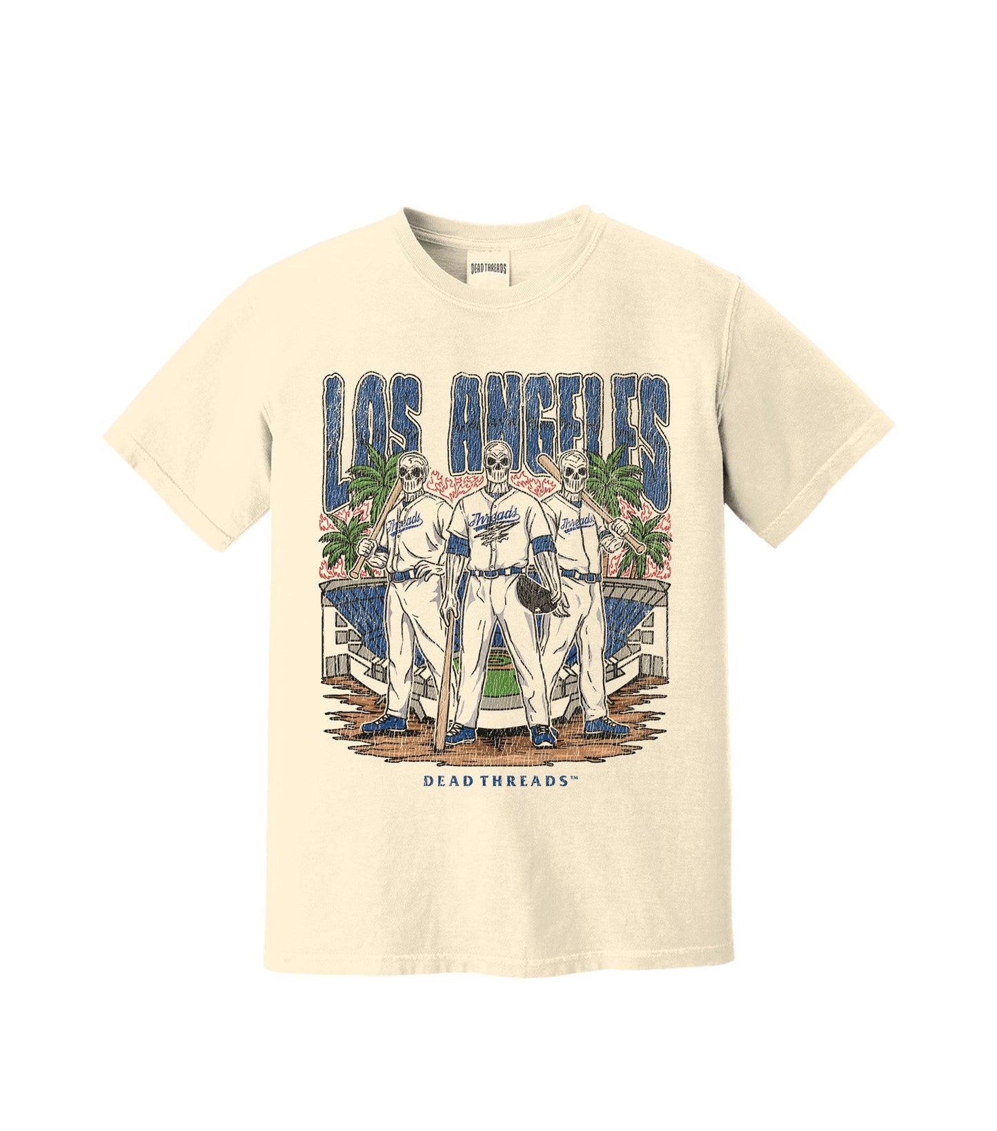 LOS ANGELES "BLUE" BASEBALL – T-Shirt – Dead Threads Apparel