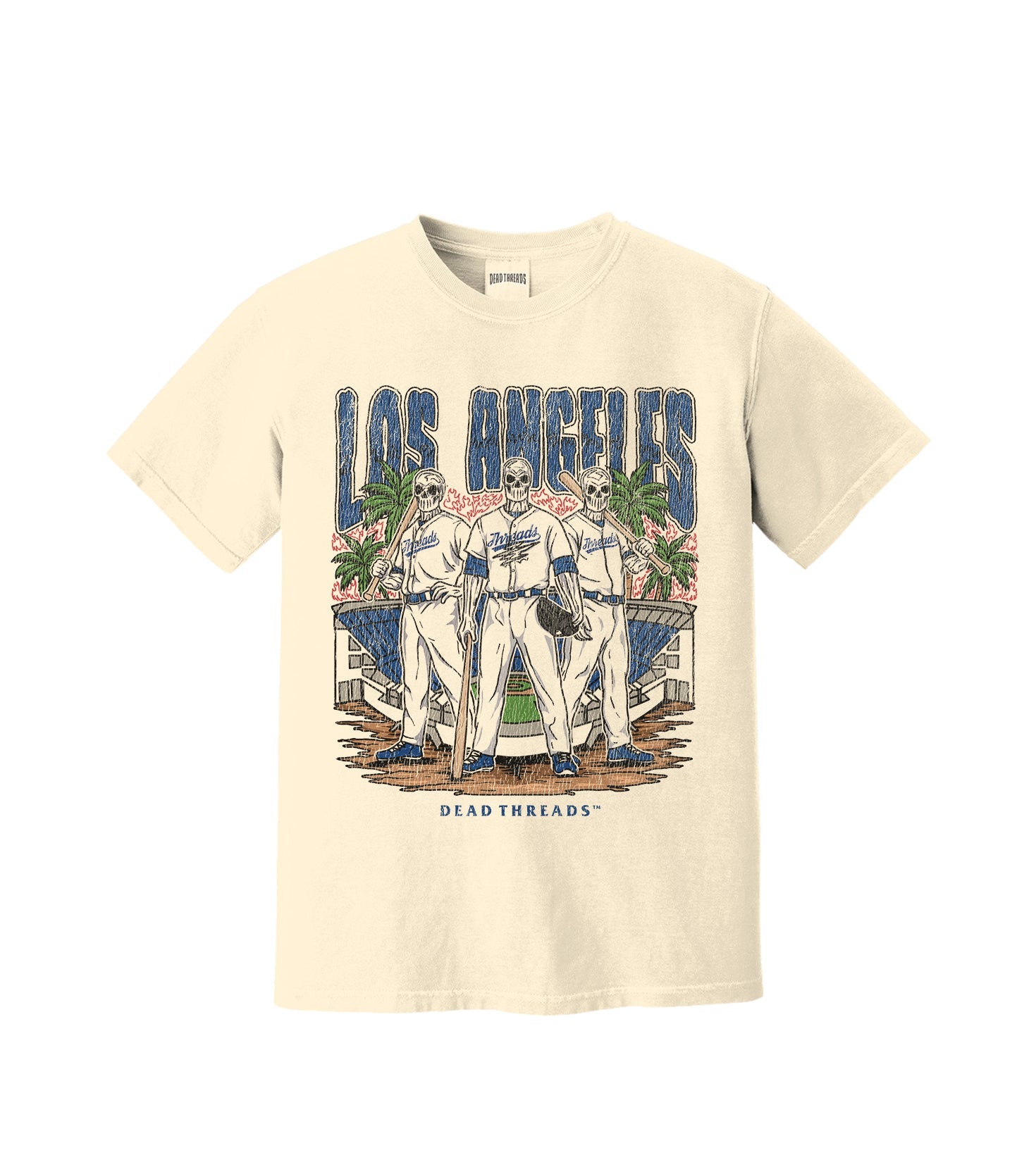 LOS ANGELES "BLUE" BASEBALL – T-Shirt – Dead Threads Apparel