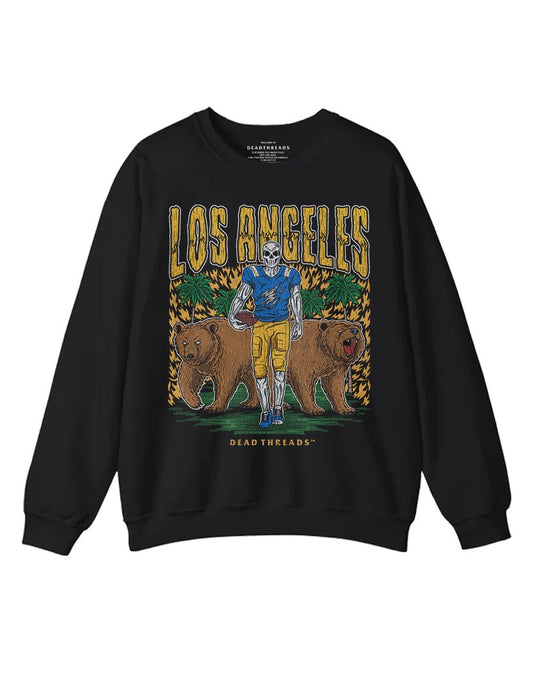 LOS ANGELES FOOTBALL CREWNECK SWEATSHIRT – Sweatshirt – Dead Threads Apparel