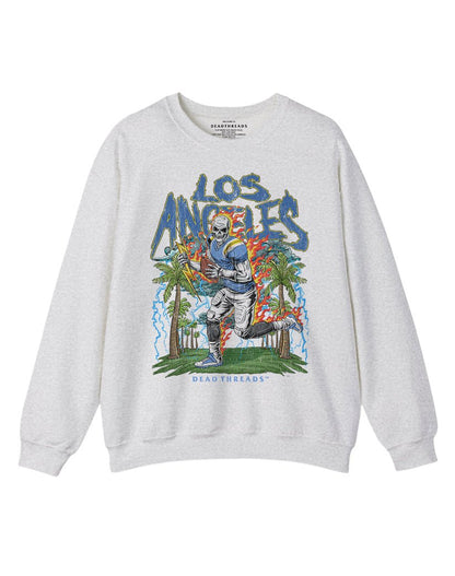 LOS ANGELES FOOTBALL CREWNECK SWEATSHIRT – Sweatshirt – Dead Threads Apparel