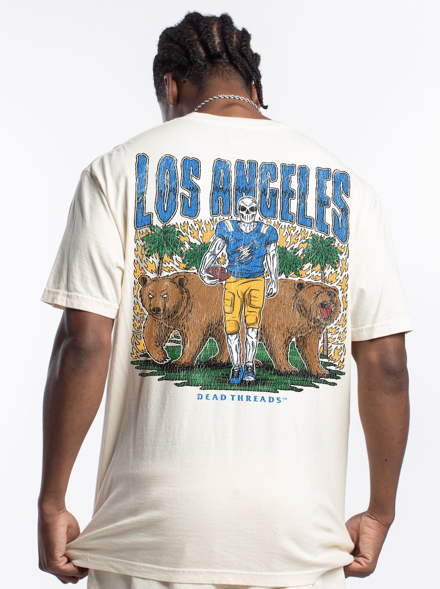 LOS ANGELES FOOTBALL - “DT ESSENTIAL" PREMIUM T - SHIRT – T-Shirt – Dead Threads Apparel