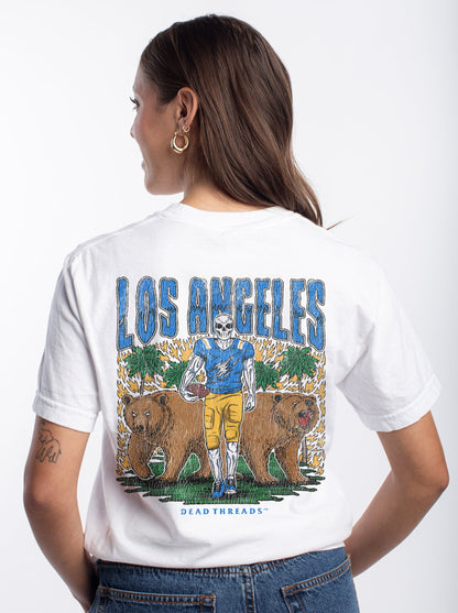 LOS ANGELES FOOTBALL - “DT ESSENTIAL" PREMIUM T - SHIRT – T-Shirt – Dead Threads Apparel