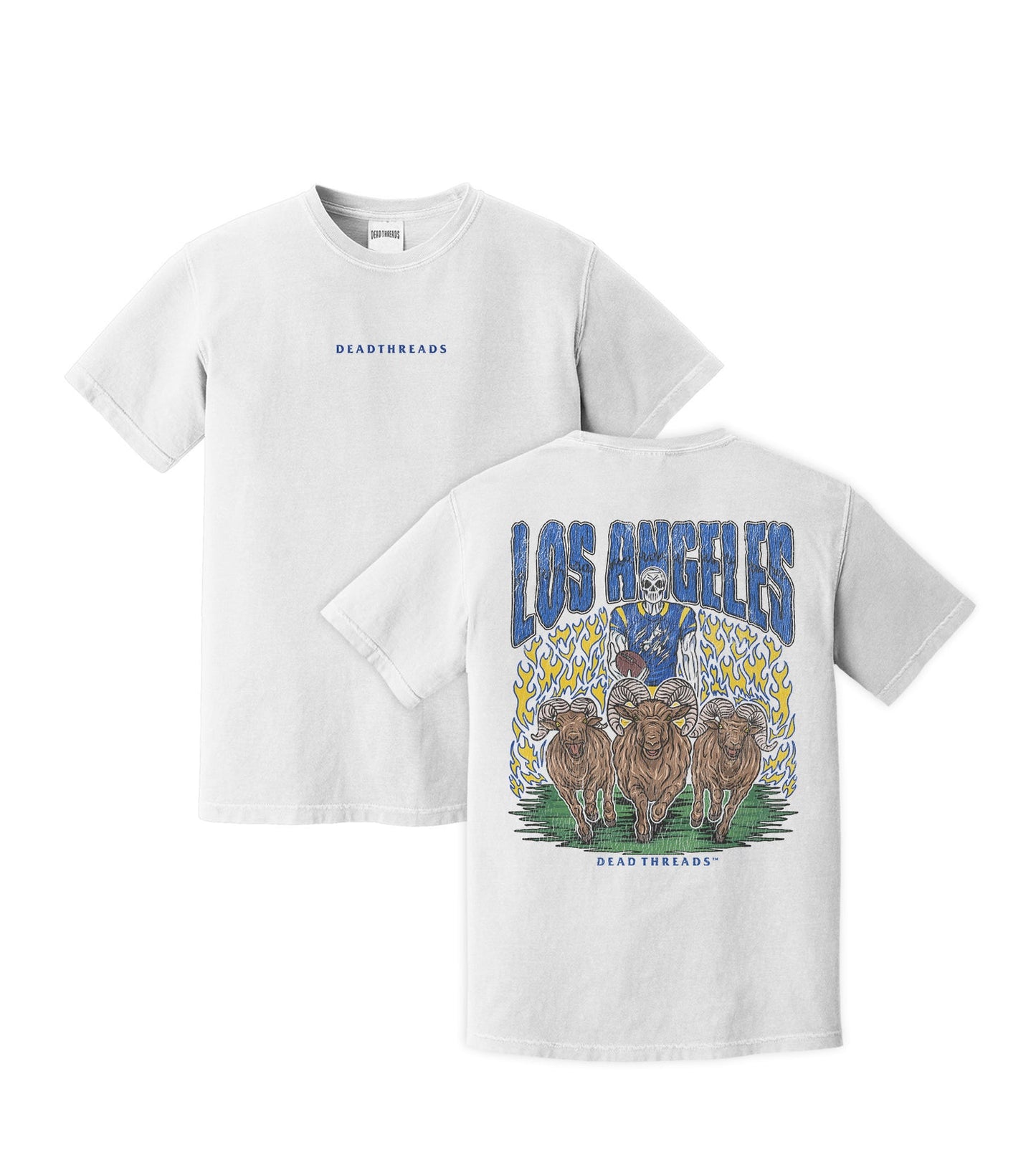 LOS ANGELES FOOTBALL - “DT ESSENTIAL" PREMIUM T - SHIRT – T-Shirt – Dead Threads Apparel