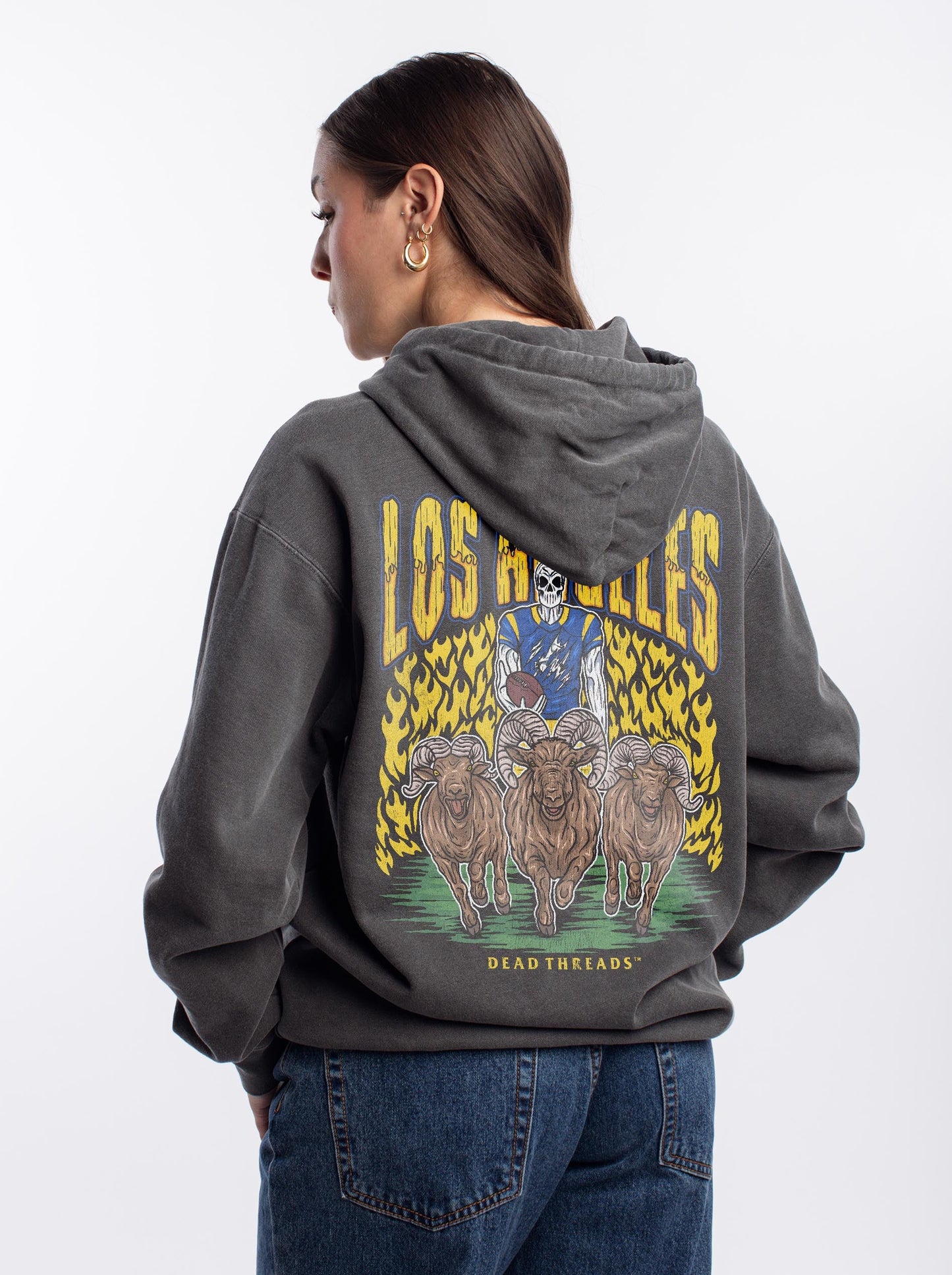 LOS ANGELES FOOTBALL - HOODIE – Hoodie – Dead Threads Apparel