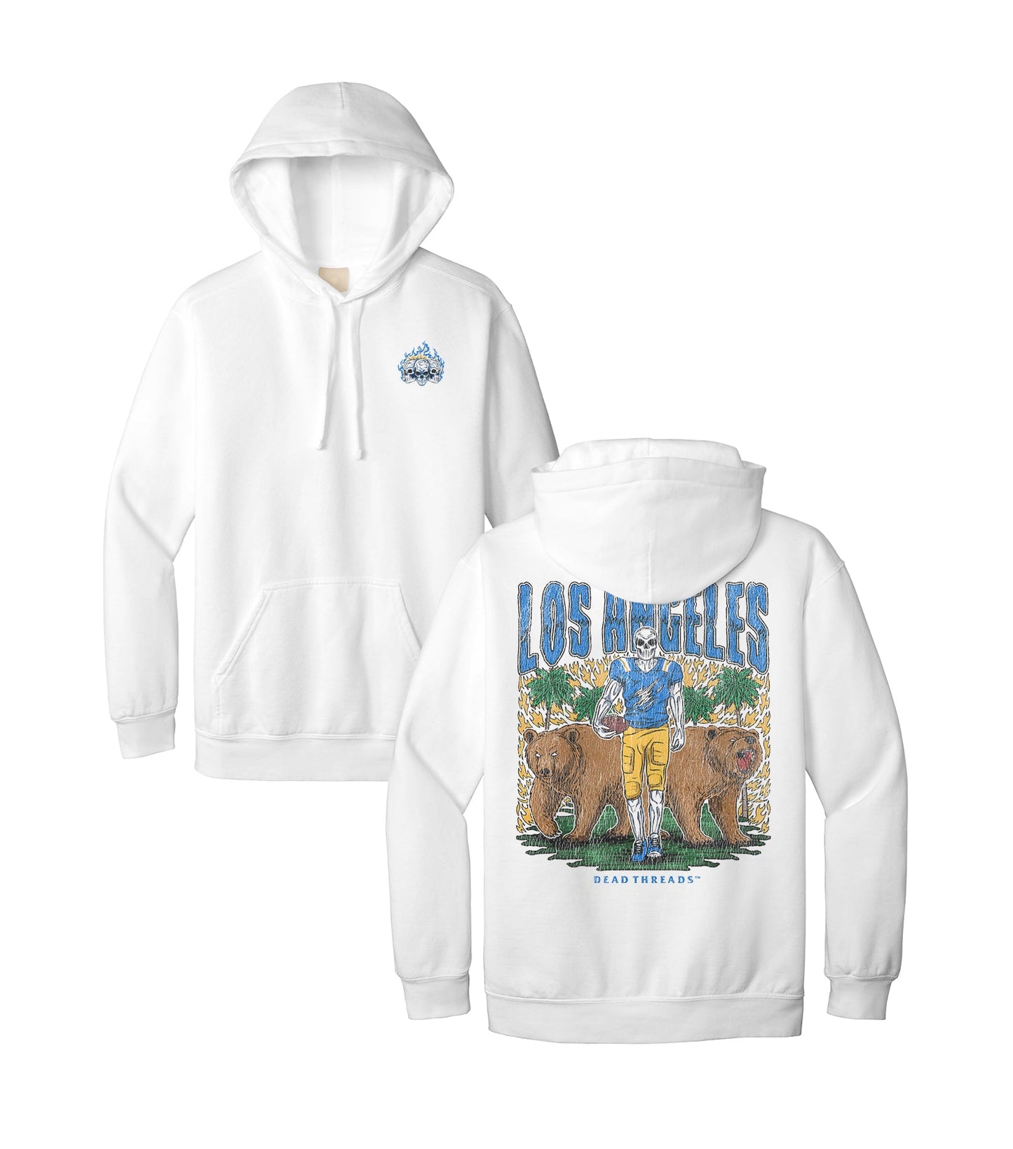 LOS ANGELES FOOTBALL - HOODIE – Hoodie – Dead Threads Apparel