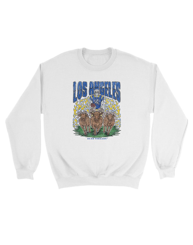 LOS ANGELES FOOTBALL KIDS CREWNECK SWEATSHIRT – Kids clothes – Dead Threads Apparel