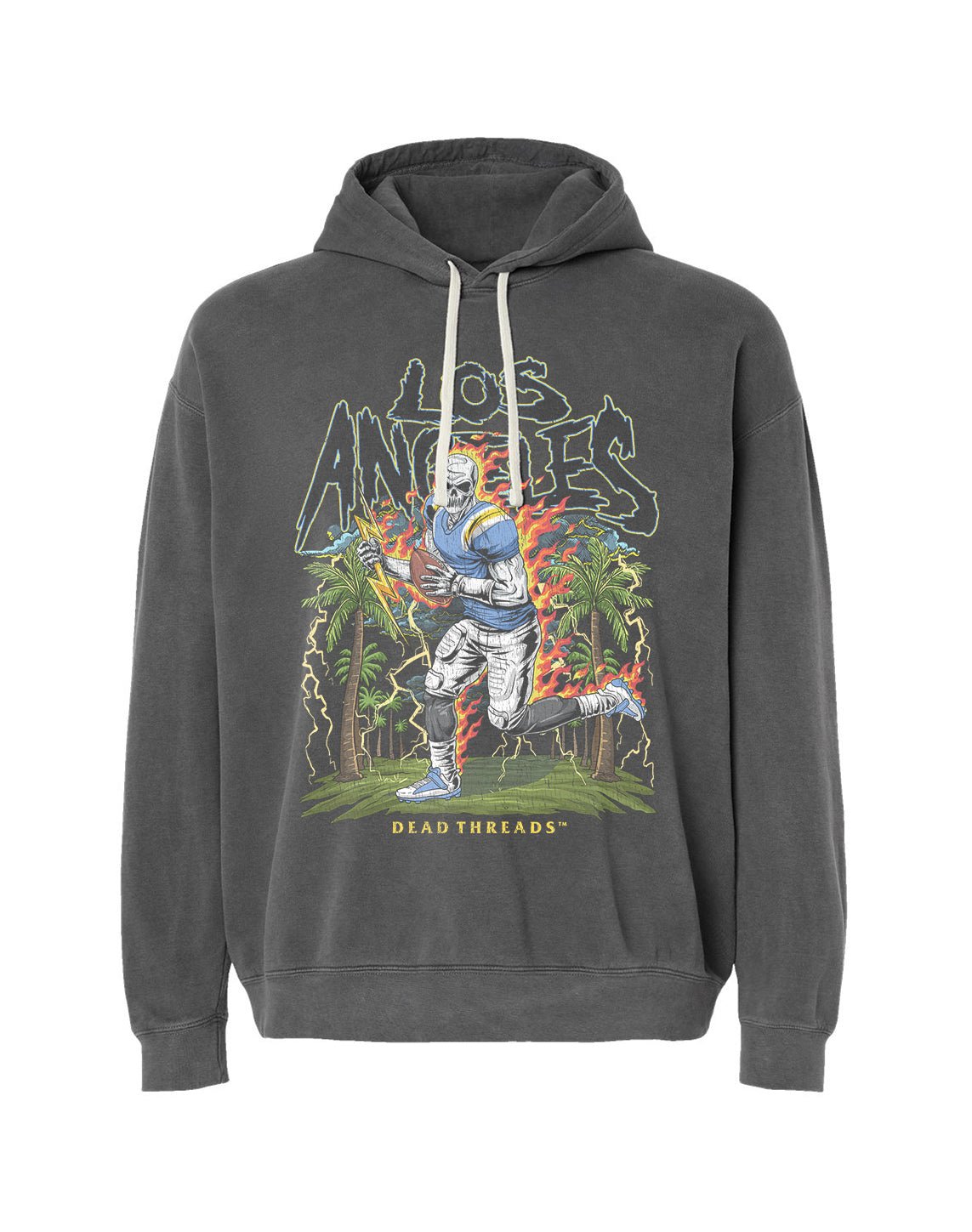 LOS ANGELES FOOTBALL - LIGHTWEIGHT HOODIE – Lightweight – Dead Threads Apparel