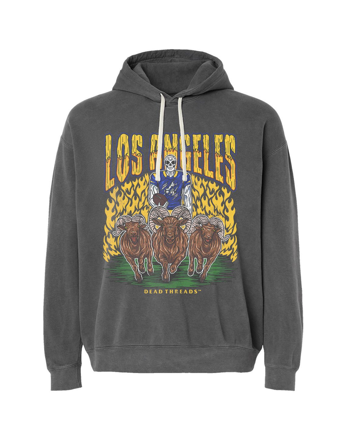 LOS ANGELES FOOTBALL - LIGHTWEIGHT HOODIE – Lightweight – Dead Threads Apparel