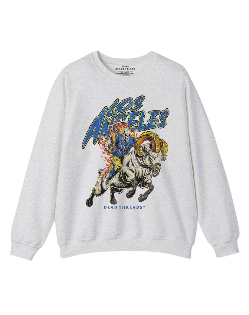 LOS ANGELES FOOTBALL v2 CREWNECK SWEATSHIRT – Sweatshirt – Dead Threads Apparel