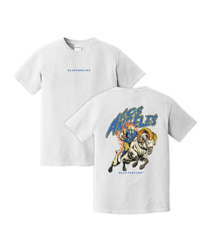 LOS ANGELES FOOTBALL v2 - “DT ESSENTIAL" PREMIUM T - SHIRT – T-Shirt – Dead Threads Apparel