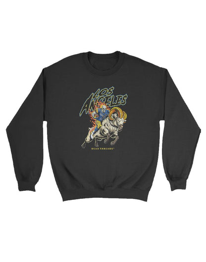 LOS ANGELES FOOTBALL v2 KIDS CREWNECK SWEATSHIRT – Kids clothes – Dead Threads Apparel