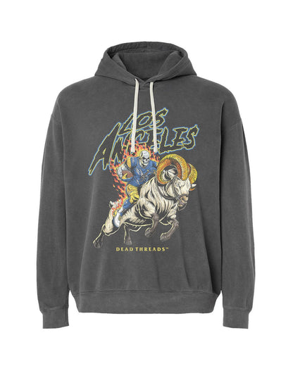 LOS ANGELES FOOTBALL v2 - LIGHTWEIGHT HOODIE – Lightweight – Dead Threads Apparel