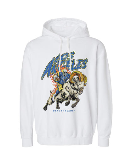 LOS ANGELES FOOTBALL v2 - LIGHTWEIGHT HOODIE – Lightweight – Dead Threads Apparel