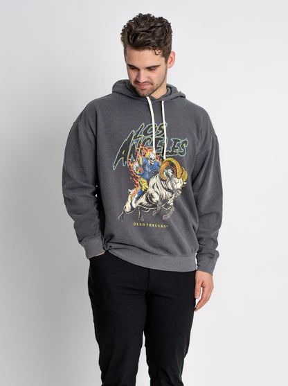 LOS ANGELES FOOTBALL v2 - LIGHTWEIGHT HOODIE – Lightweight – Dead Threads Apparel