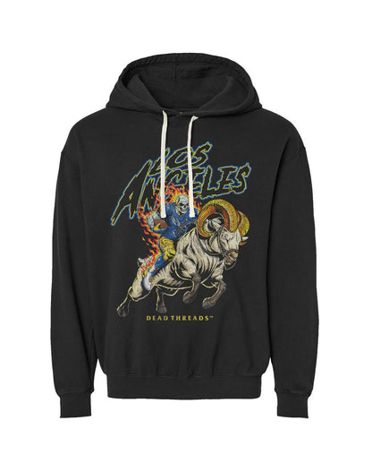 LOS ANGELES FOOTBALL v2 - LIGHTWEIGHT HOODIE – Lightweight – Dead Threads Apparel