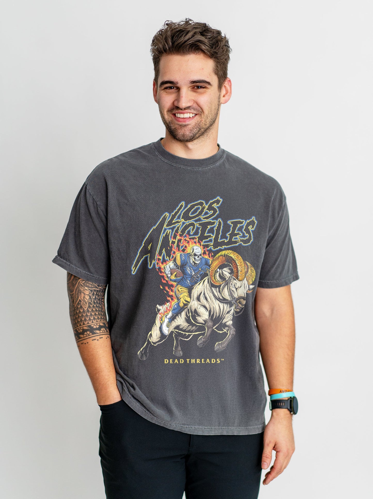 LOS ANGELES FOOTBALL v2 – T-Shirt – Dead Threads Apparel