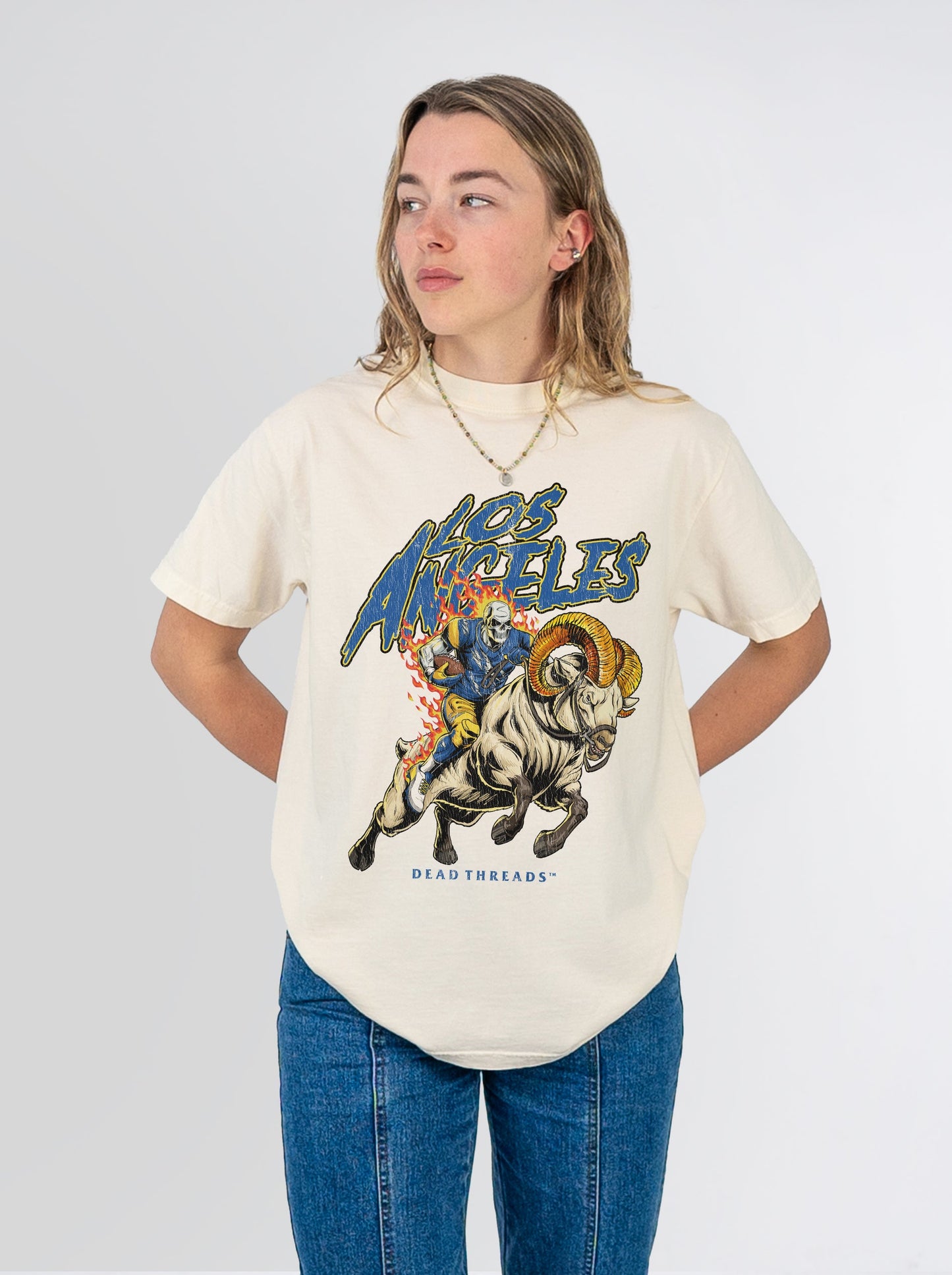 LOS ANGELES FOOTBALL v2 – T-Shirt – Dead Threads Apparel