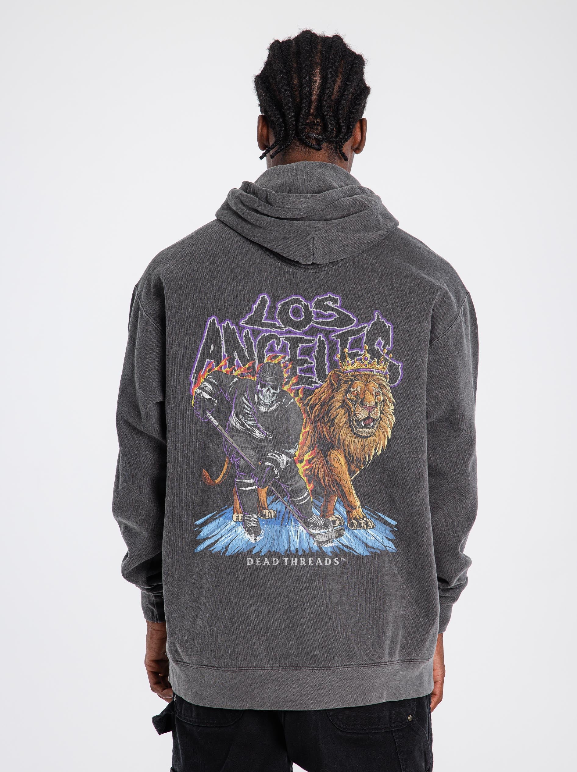 LOS ANGELES HOCKEY - “DT ESSENTIAL" HOODIE – Hoodie – Dead Threads Apparel