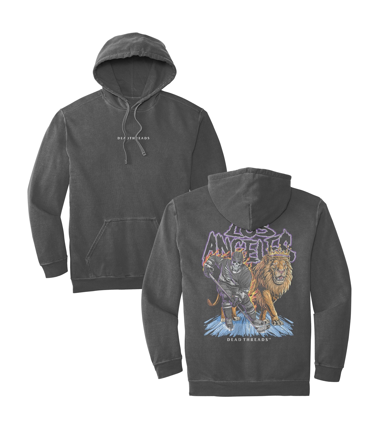 LOS ANGELES HOCKEY - “DT ESSENTIAL" HOODIE – Hoodie – Dead Threads Apparel