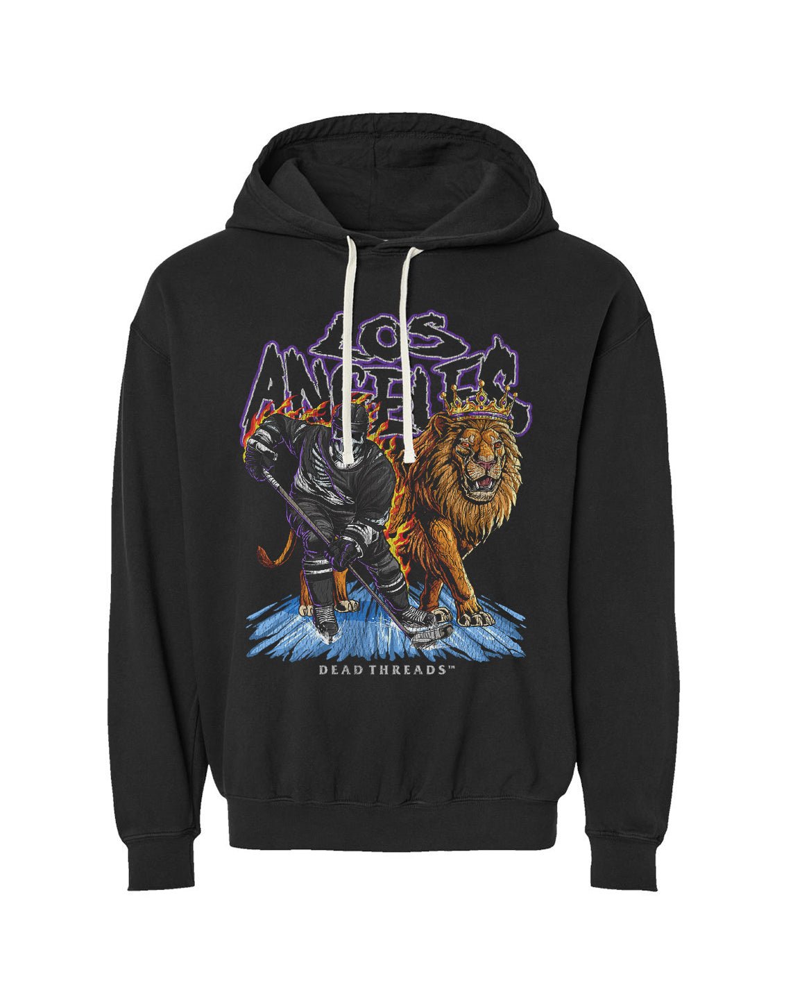 LOS ANGELES HOCKEY - LIGHTWEIGHT HOODIE – Lightweight – Dead Threads Apparel