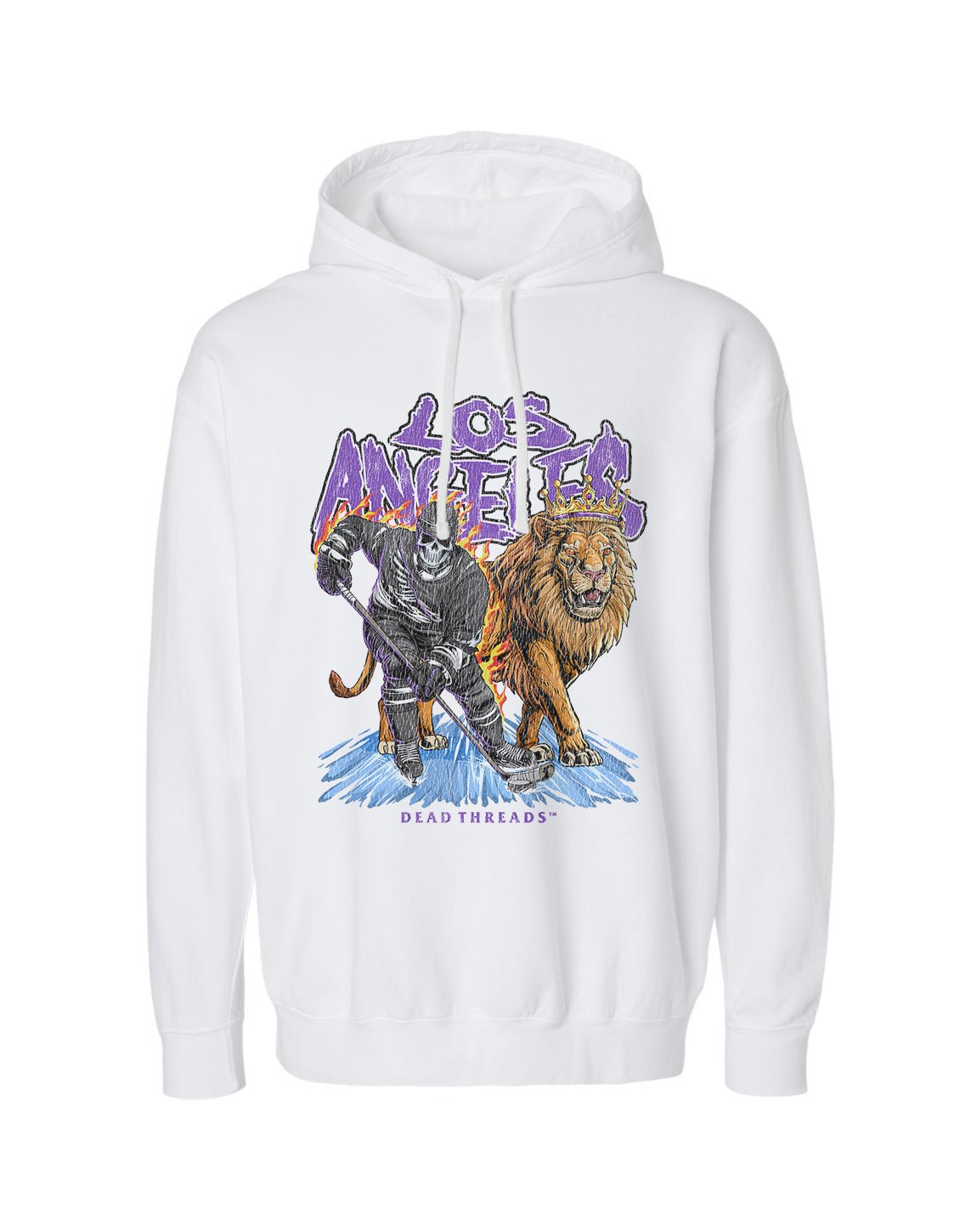 LOS ANGELES HOCKEY - LIGHTWEIGHT HOODIE – Lightweight – Dead Threads Apparel
