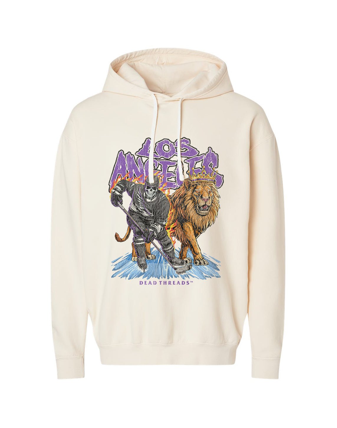 LOS ANGELES HOCKEY - LIGHTWEIGHT HOODIE – Lightweight – Dead Threads Apparel
