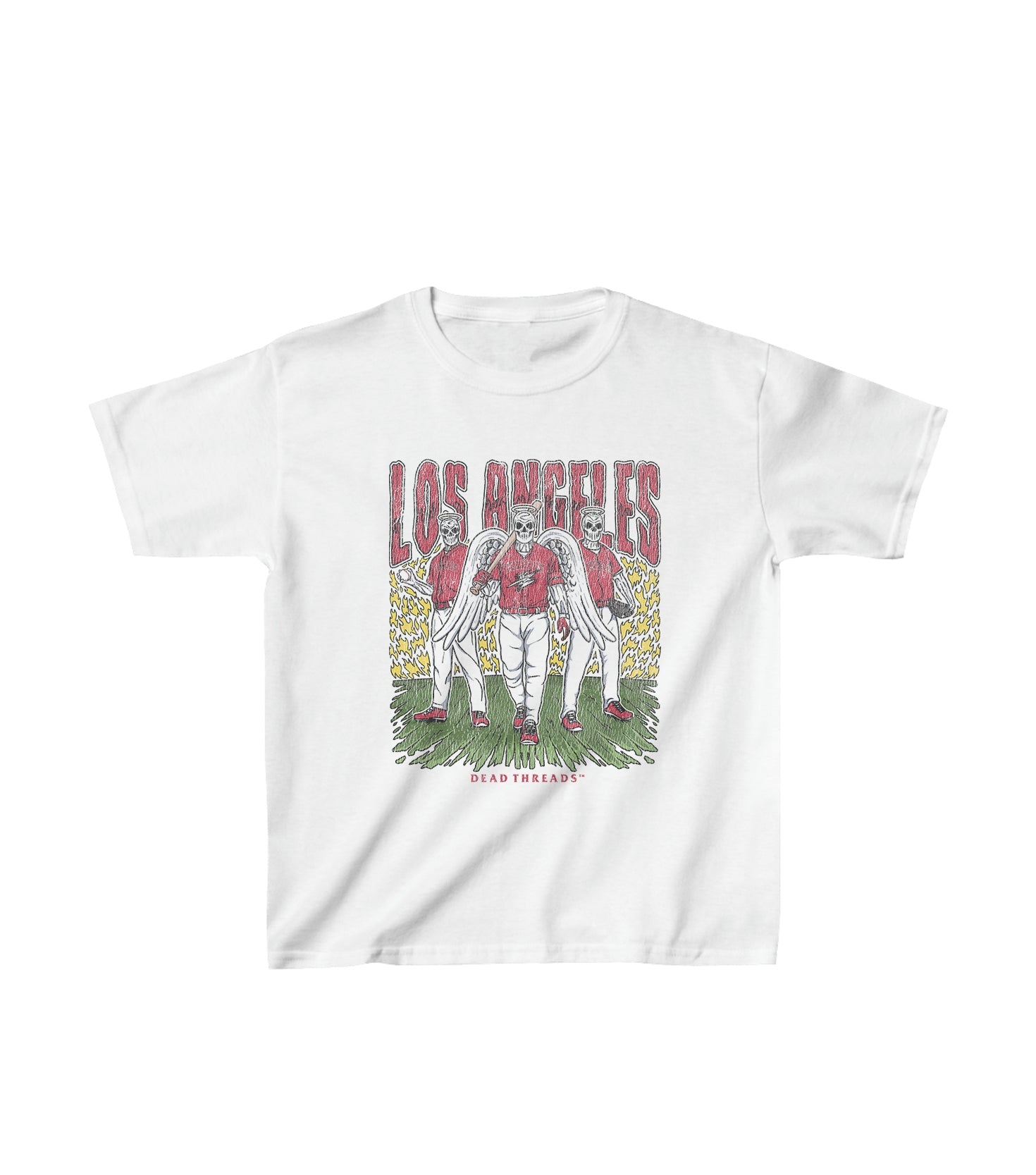 LOS ANGELES “RED” BASEBALL - KIDS – Kids clothes – Dead Threads Apparel