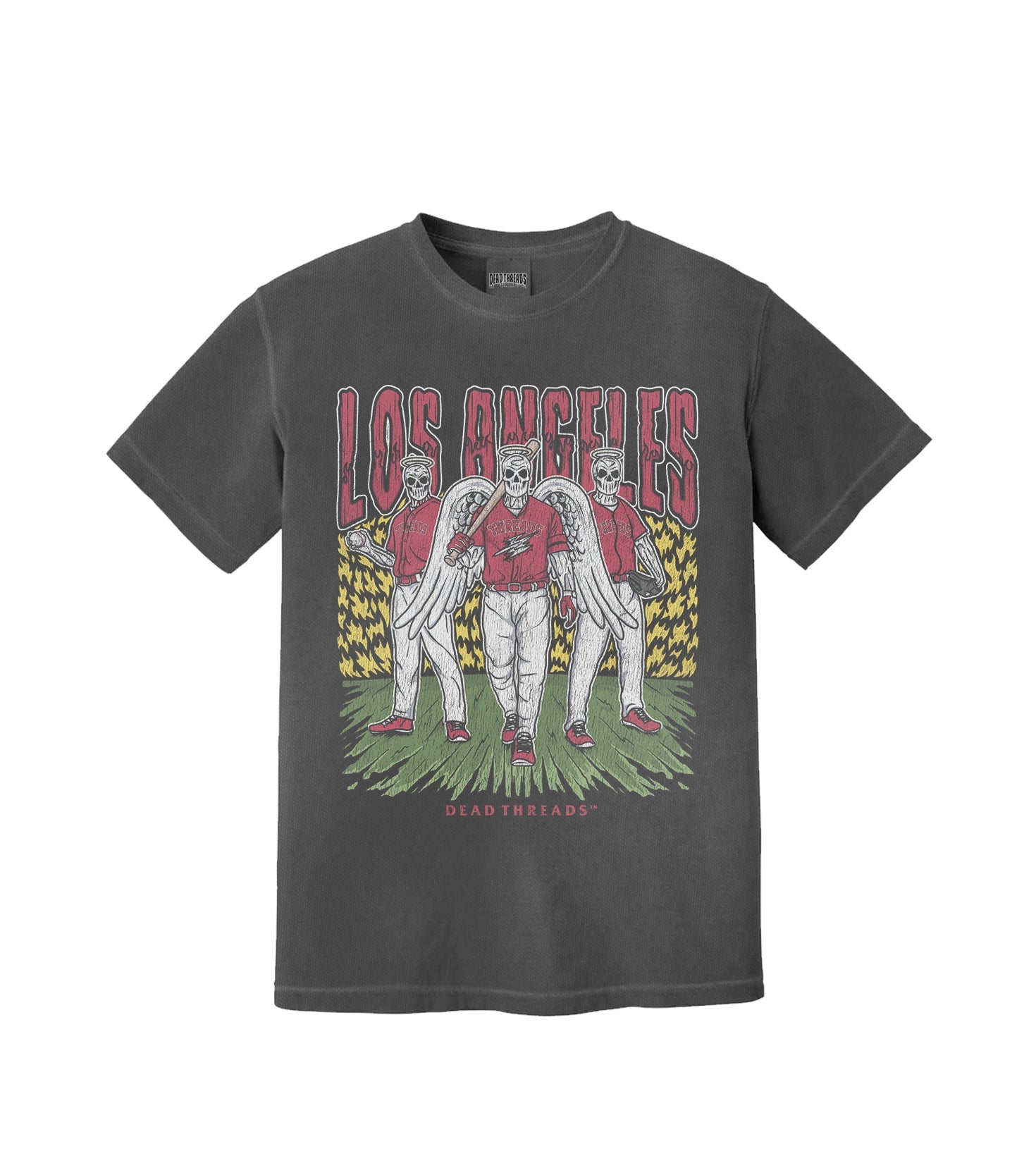 LOS ANGELES “RED” BASEBALL – T-Shirt – Dead Threads Apparel