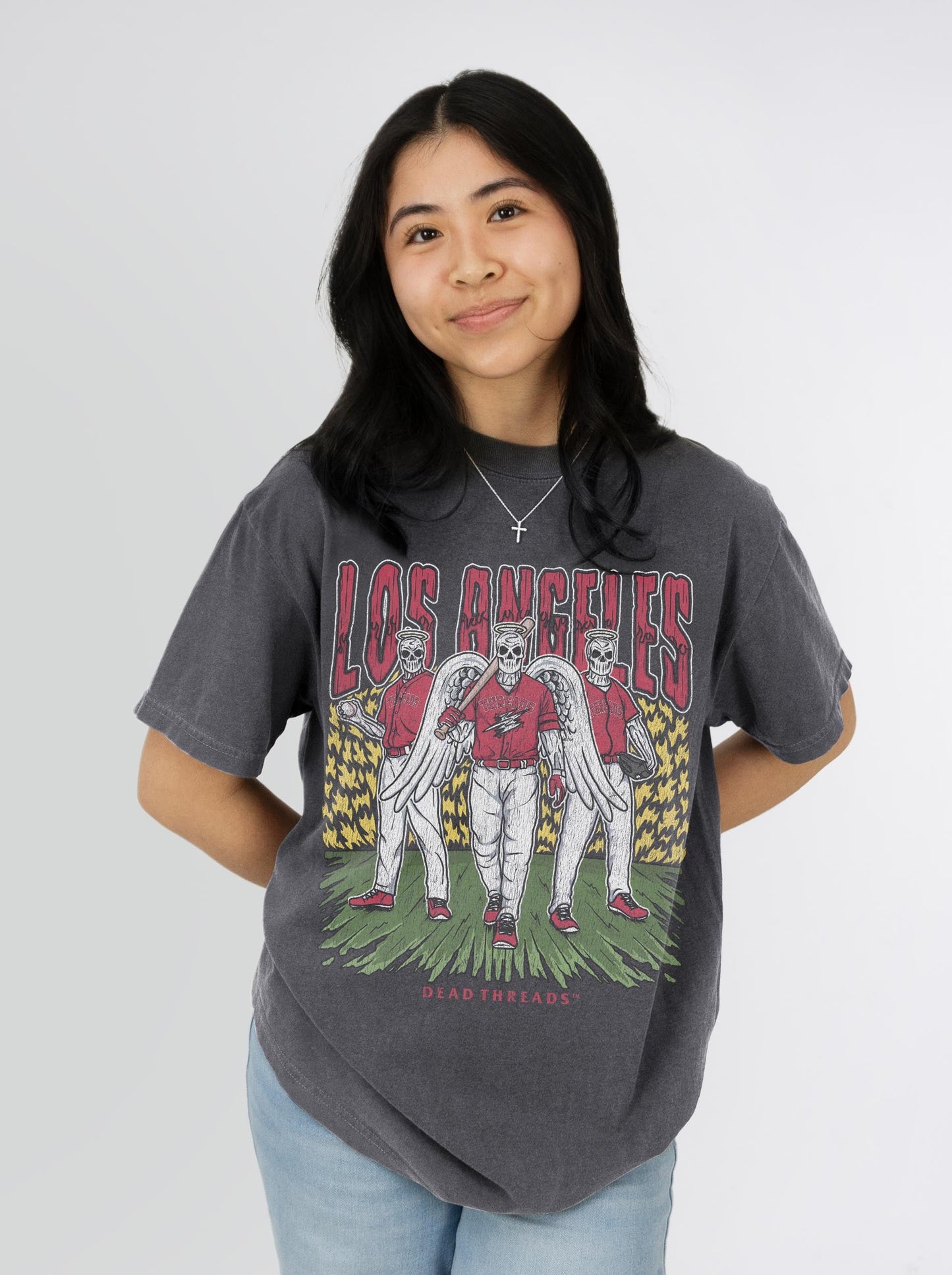 LOS ANGELES “RED” BASEBALL – T-Shirt – Dead Threads Apparel