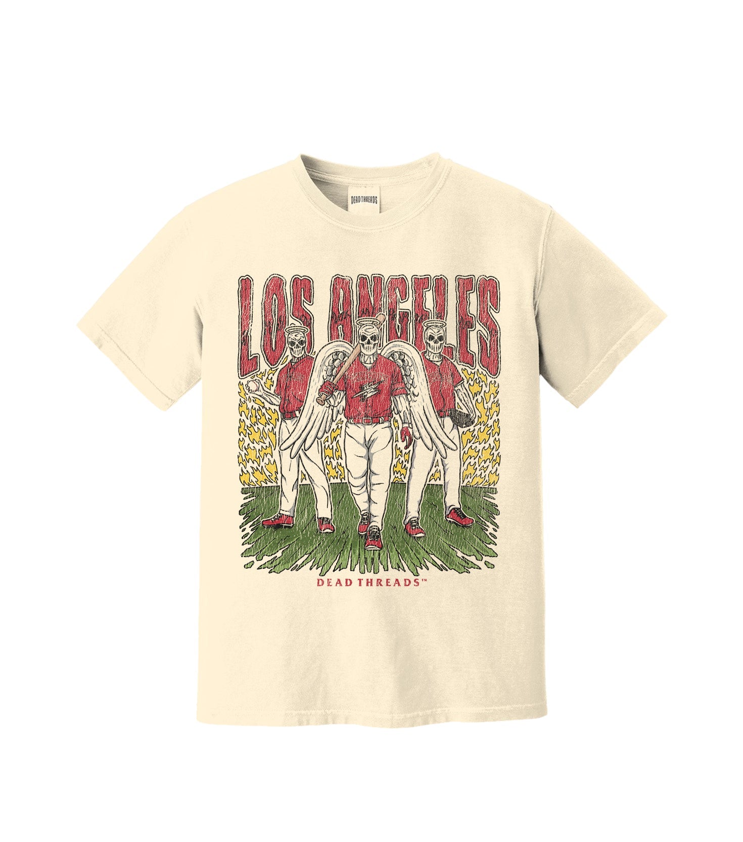LOS ANGELES “RED” BASEBALL – T-Shirt – Dead Threads Apparel