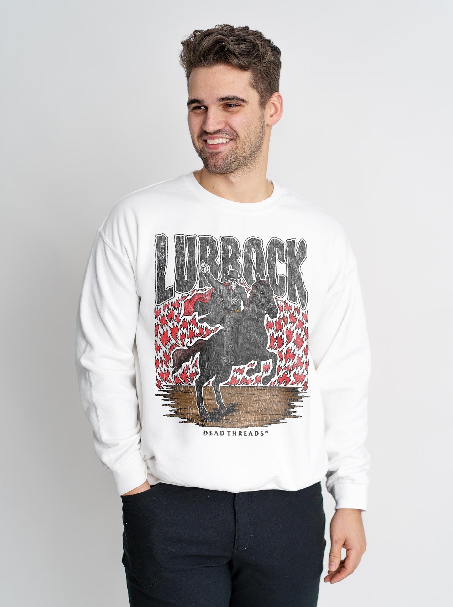 LUBBOCK CREWNECK SWEATSHIRT – Sweatshirt – Dead Threads Apparel