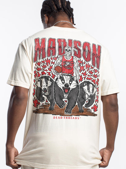 MADISON BASKETBALL - “DT ESSENTIAL" PREMIUM T - SHIRT – T-Shirt – Dead Threads Apparel