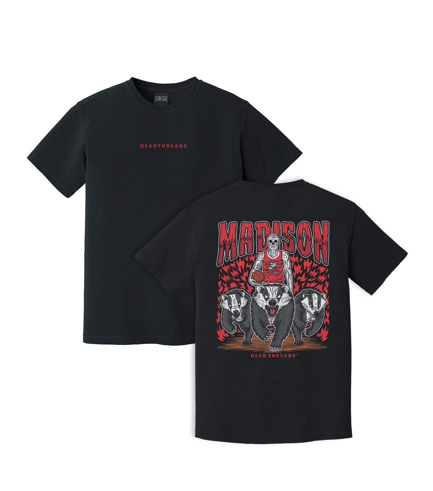 MADISON BASKETBALL - “DT ESSENTIAL" PREMIUM T - SHIRT – T-Shirt – Dead Threads Apparel