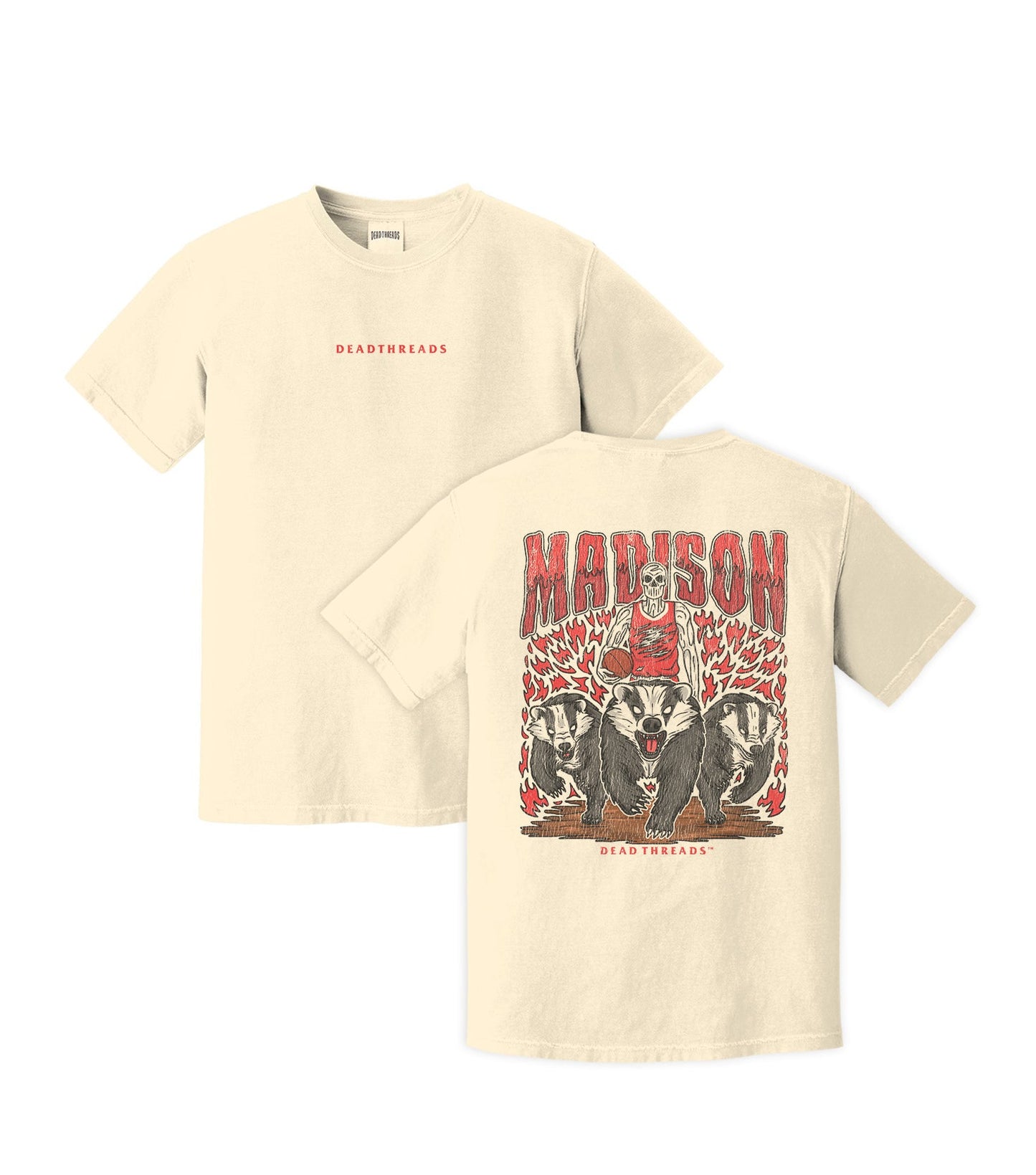 MADISON BASKETBALL - “DT ESSENTIAL" PREMIUM T - SHIRT – T-Shirt – Dead Threads Apparel
