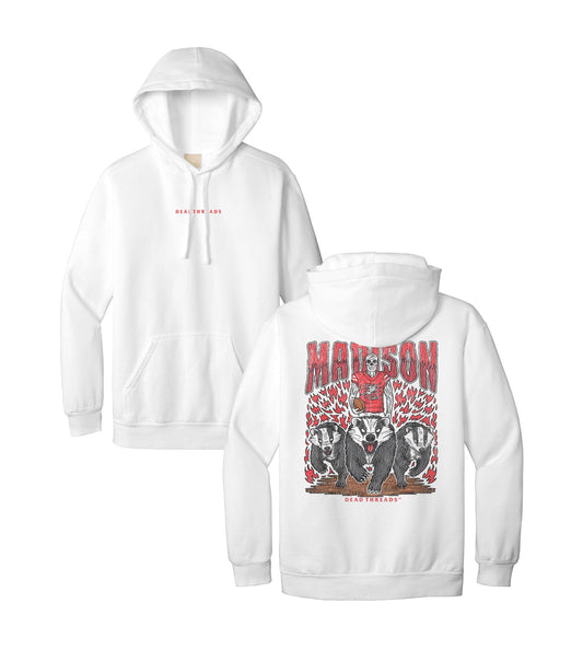 MADISON FOOTBALL - “DT ESSENTIAL" HOODIE – Hoodie – Dead Threads Apparel