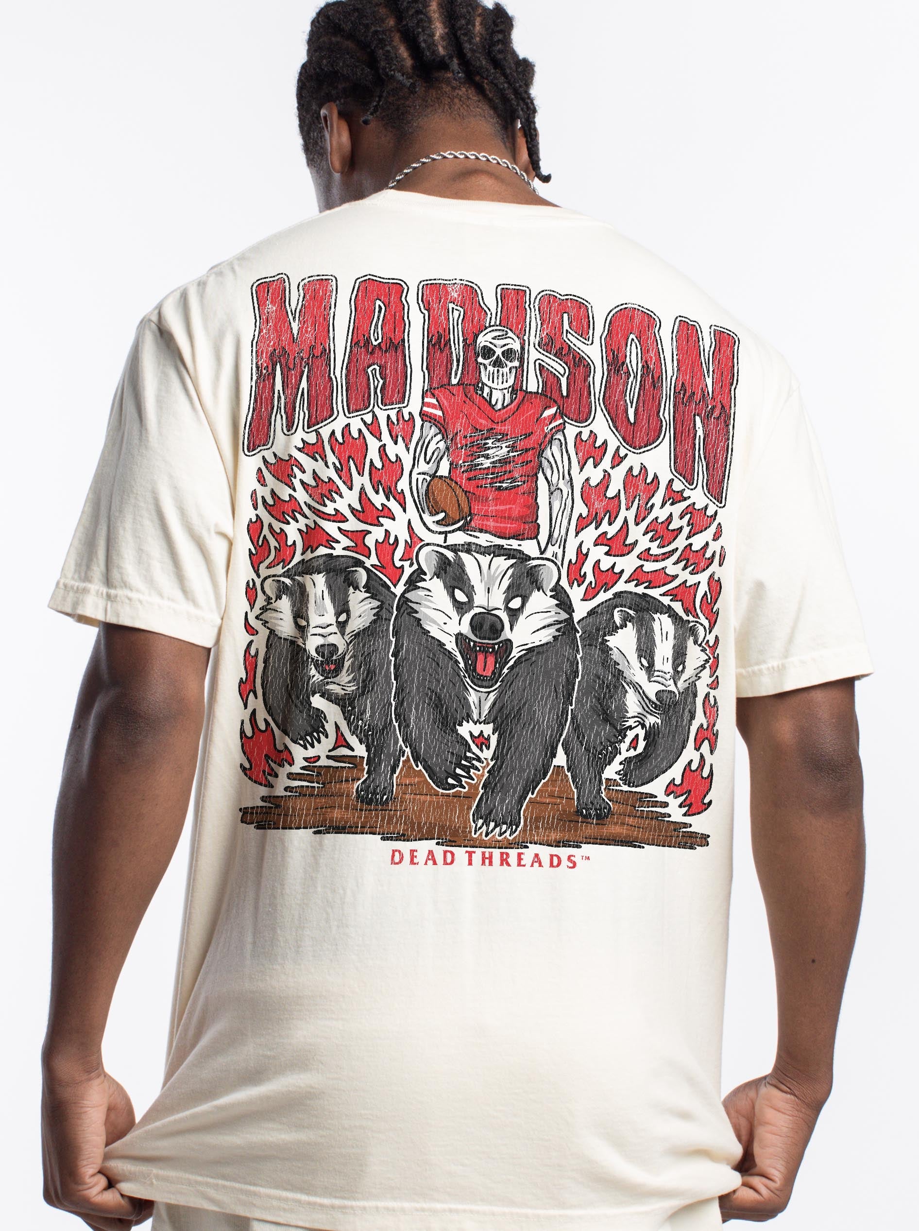 MADISON FOOTBALL - “DT ESSENTIAL" PREMIUM T - SHIRT – T-Shirt – Dead Threads Apparel