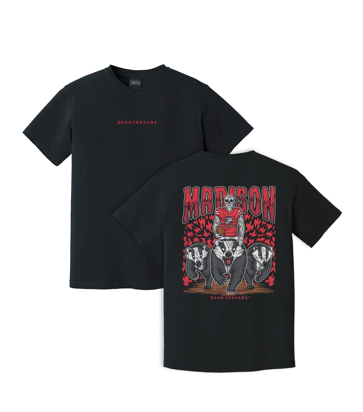 MADISON FOOTBALL - “DT ESSENTIAL" PREMIUM T - SHIRT – T-Shirt – Dead Threads Apparel