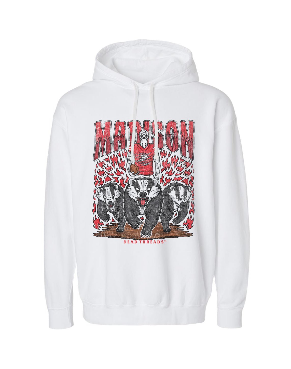 MADISON FOOTBALL - LIGHTWEIGHT HOODIE – Lightweight – Dead Threads Apparel