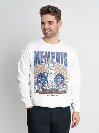 MEMPHIS BASKETBALL CREWNECK SWEATSHIRT – Sweatshirt – Dead Threads Apparel