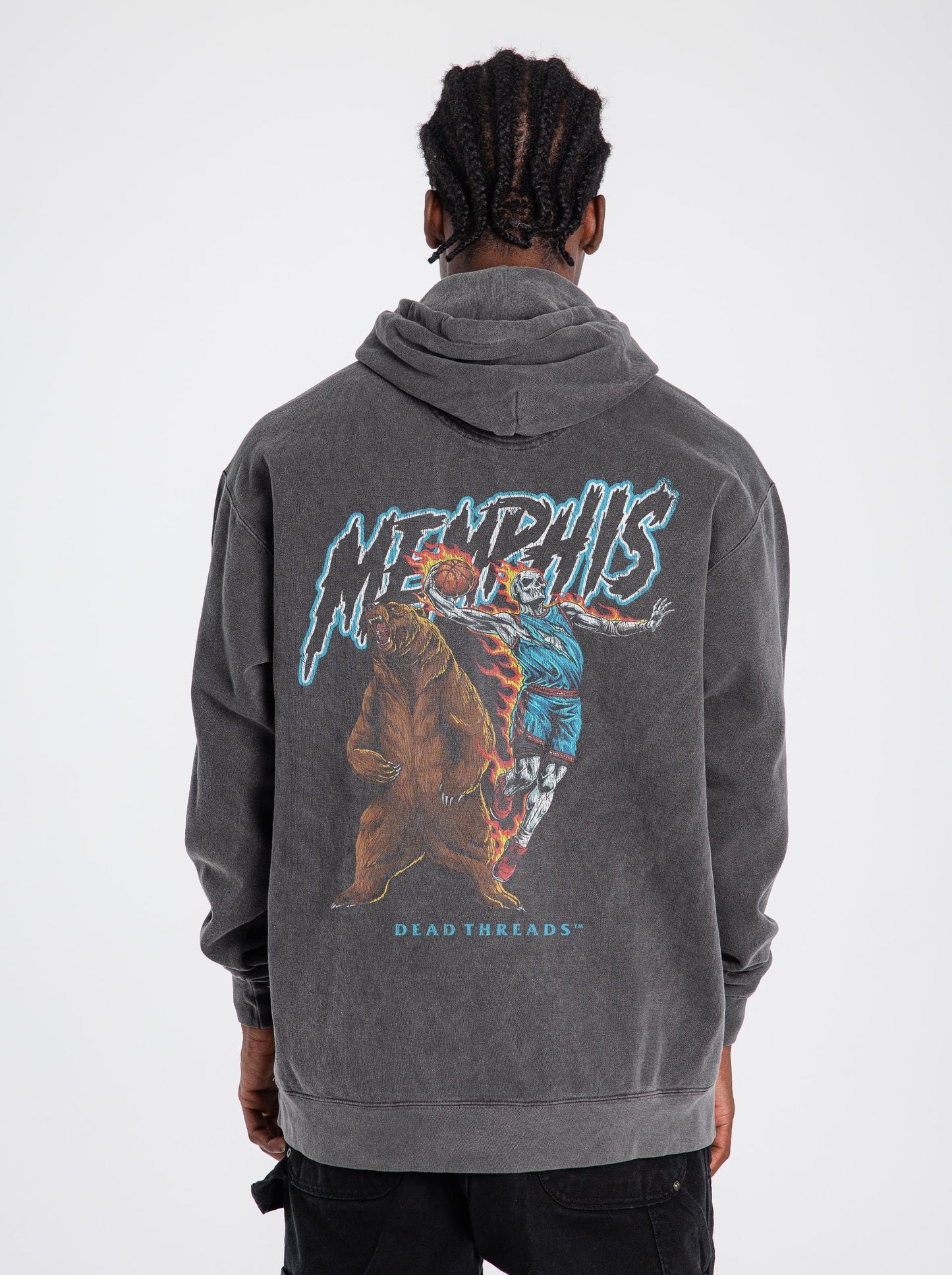 MEMPHIS BASKETBALL - “DT ESSENTIAL" HOODIE – Hoodie – Dead Threads Apparel