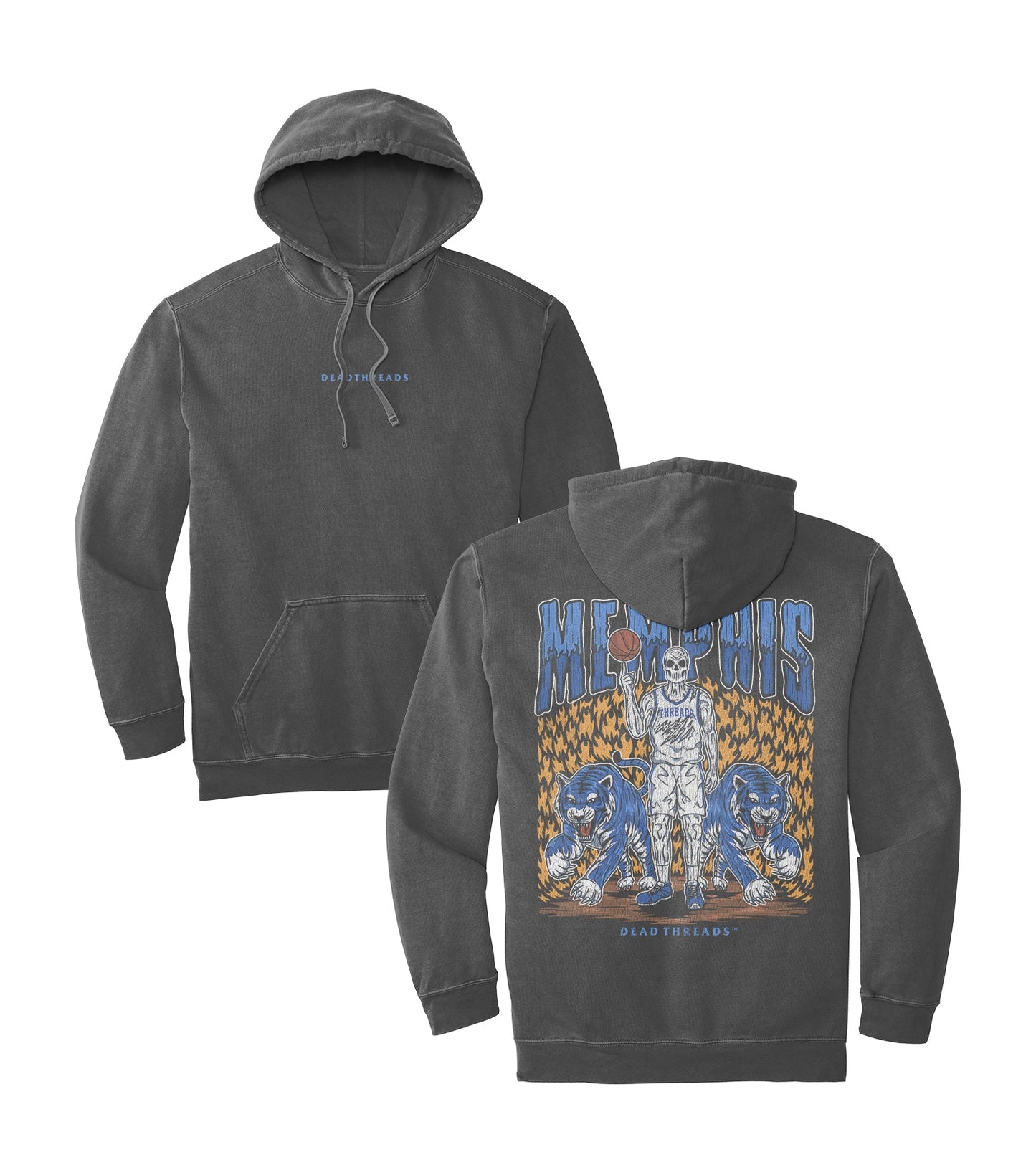 MEMPHIS BASKETBALL - “DT ESSENTIAL" HOODIE – Hoodie – Dead Threads Apparel