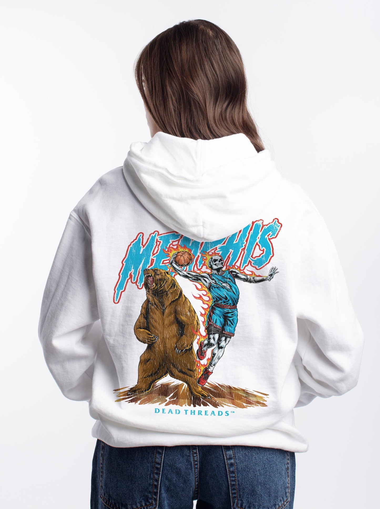 MEMPHIS BASKETBALL - “DT ESSENTIAL" HOODIE – Hoodie – Dead Threads Apparel