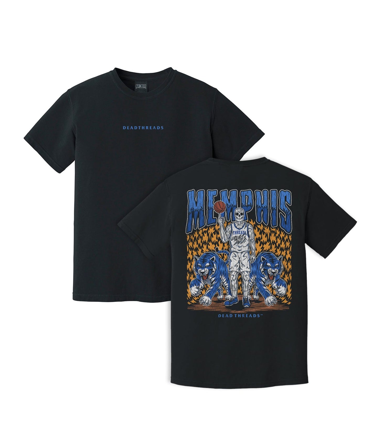 MEMPHIS BASKETBALL - “DT ESSENTIAL" PREMIUM T - SHIRT – T-Shirt – Dead Threads Apparel