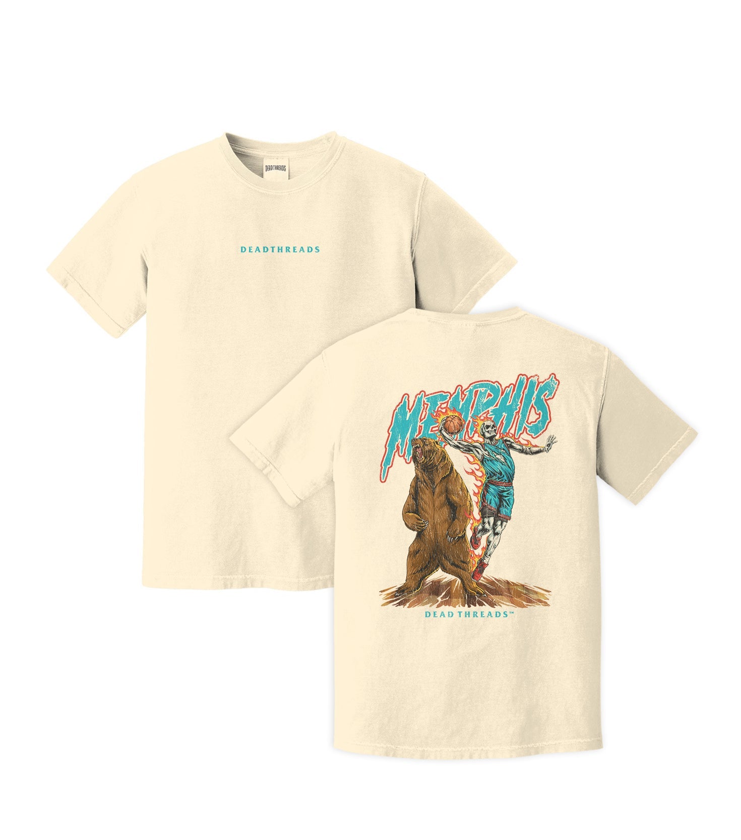 MEMPHIS BASKETBALL - “DT ESSENTIAL" PREMIUM T - SHIRT – T-Shirt – Dead Threads Apparel